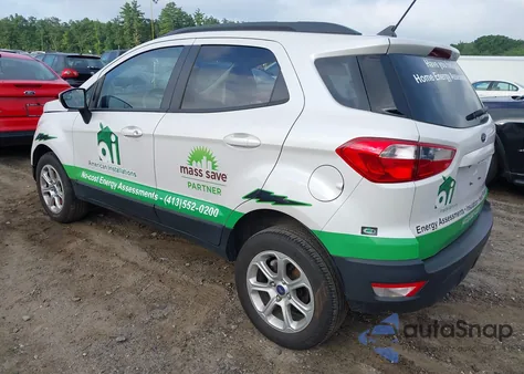 2022 Ford Ecosport Se z USA, uszkodzony, nr VIN MAJ6S3GL8NC465837